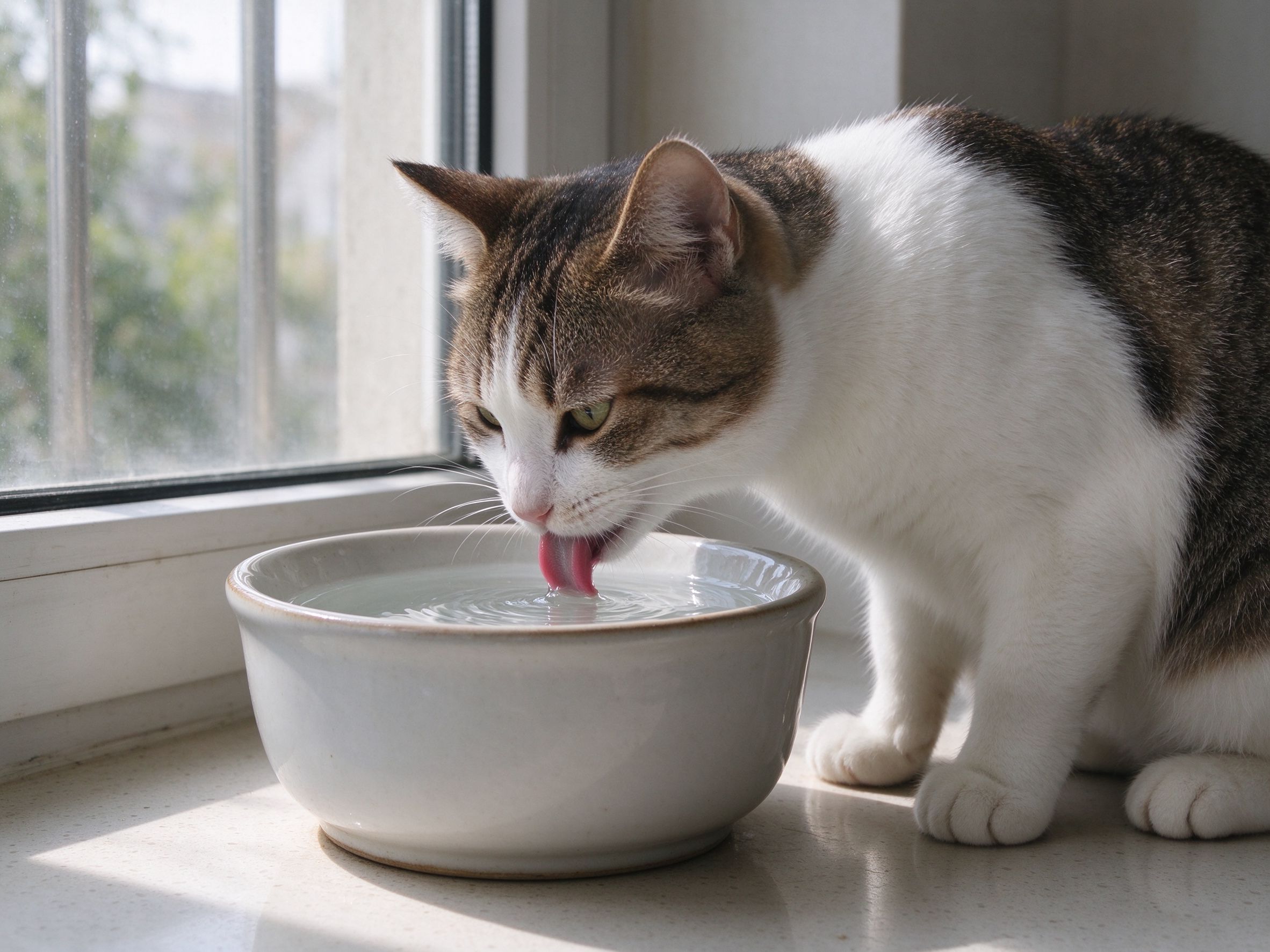 多喝水对猫的好处,怎么判断猫喝水够不够