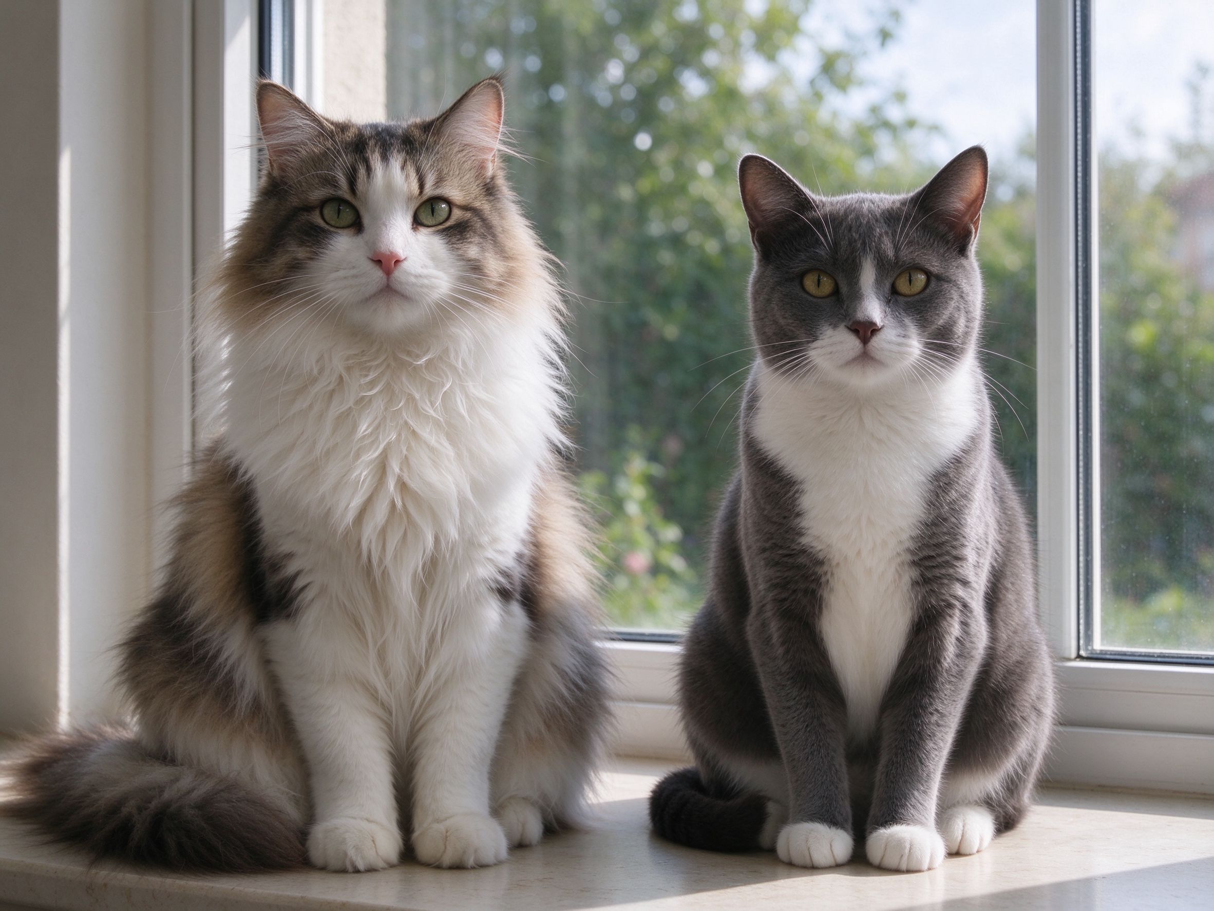 长毛猫和短毛猫哪个更适合新手，打理差别