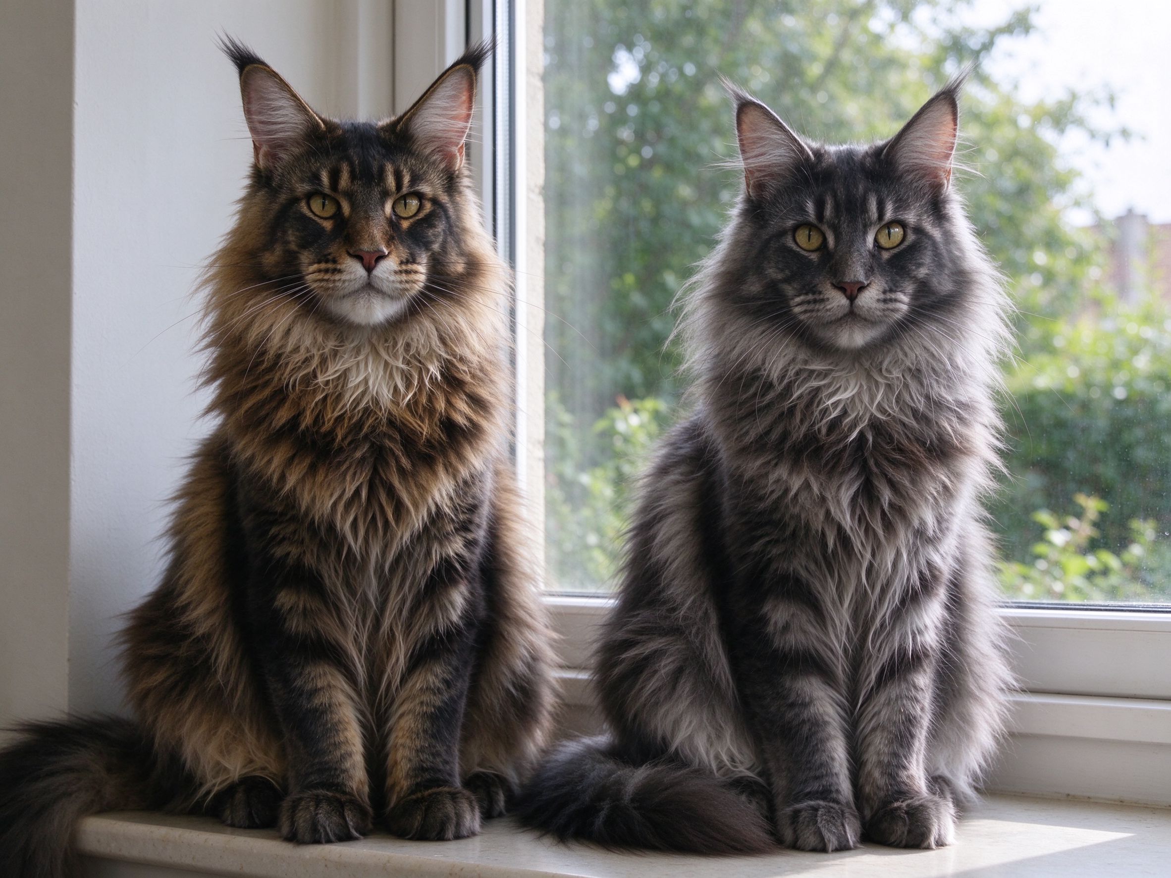 挪威森林猫和缅因猫怎么区分,体型性格
