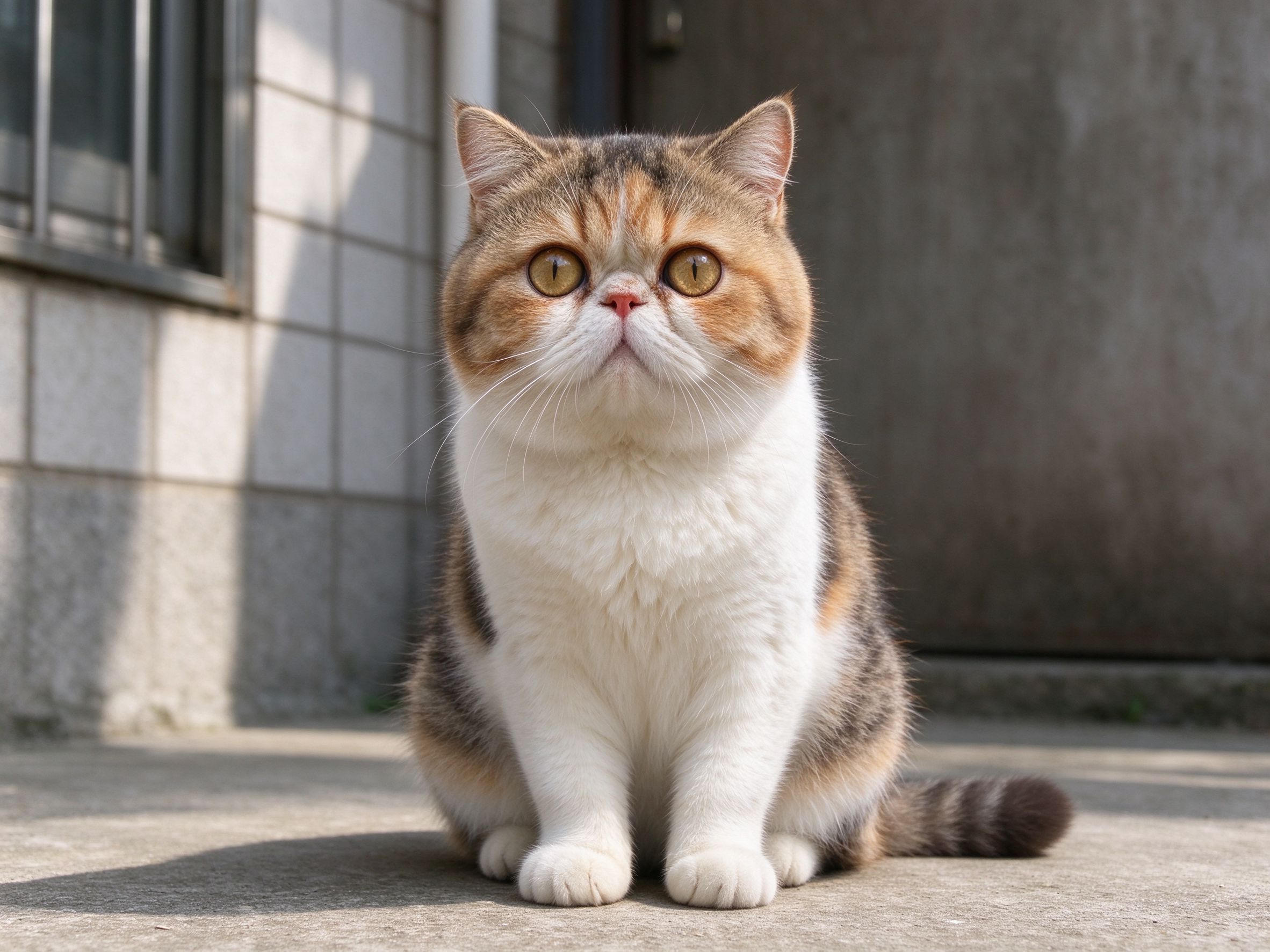 加菲猫(异国短毛)脸扁难养吗