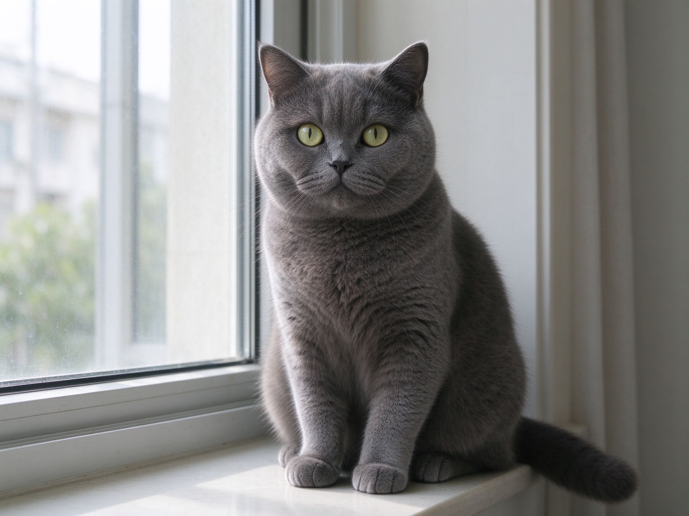 英短蓝猫好养吗,掉毛和肠胃怎么样