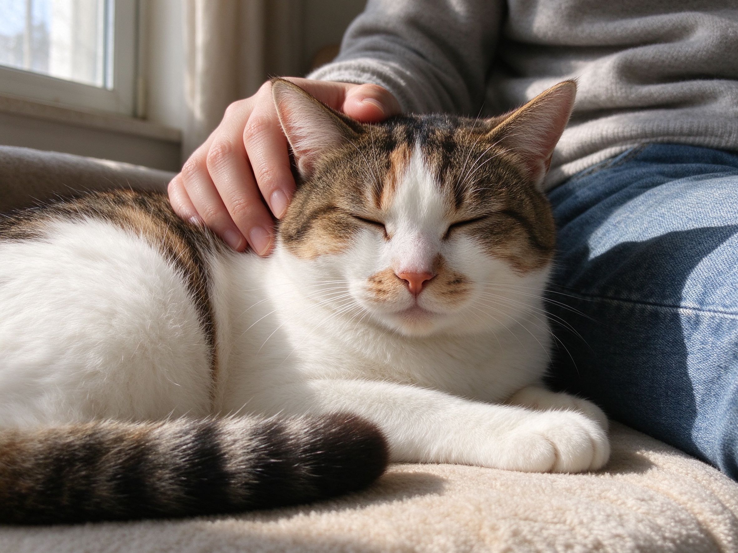 猫咪体温多少算发烧，怎么量