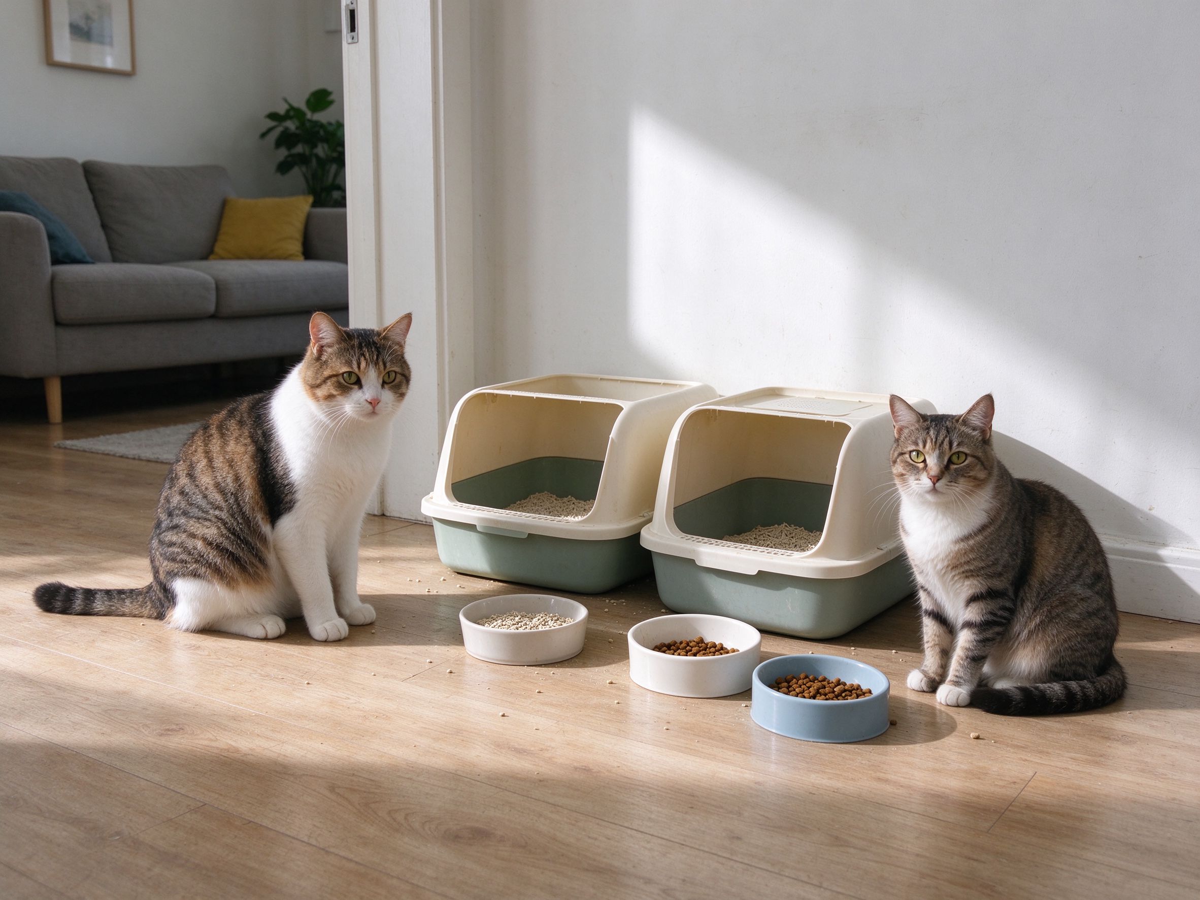 多猫家庭用品怎么配,猫砂盆要几个