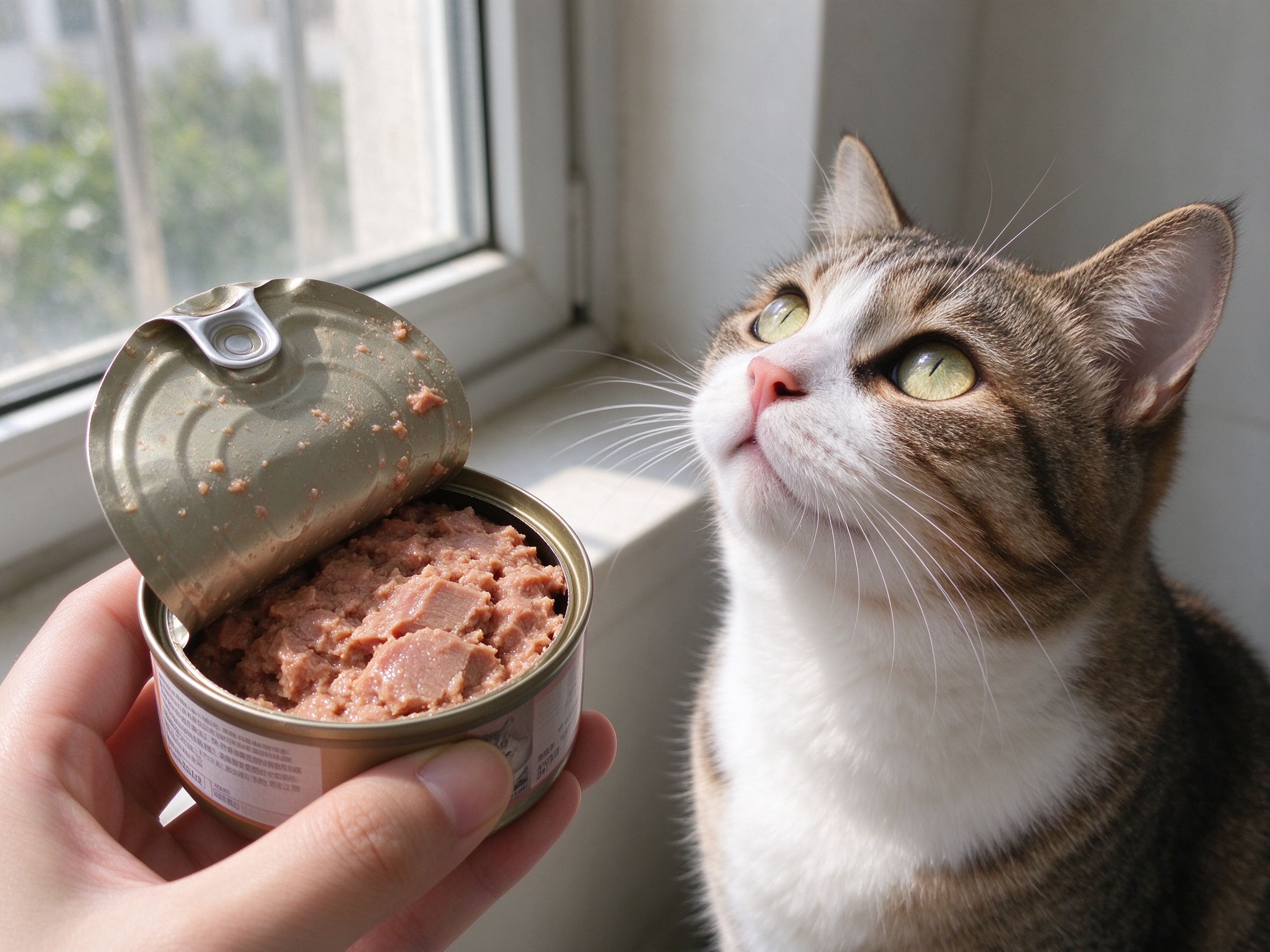 猫罐头一次吃不完怎么存,放冰箱还能喂吗