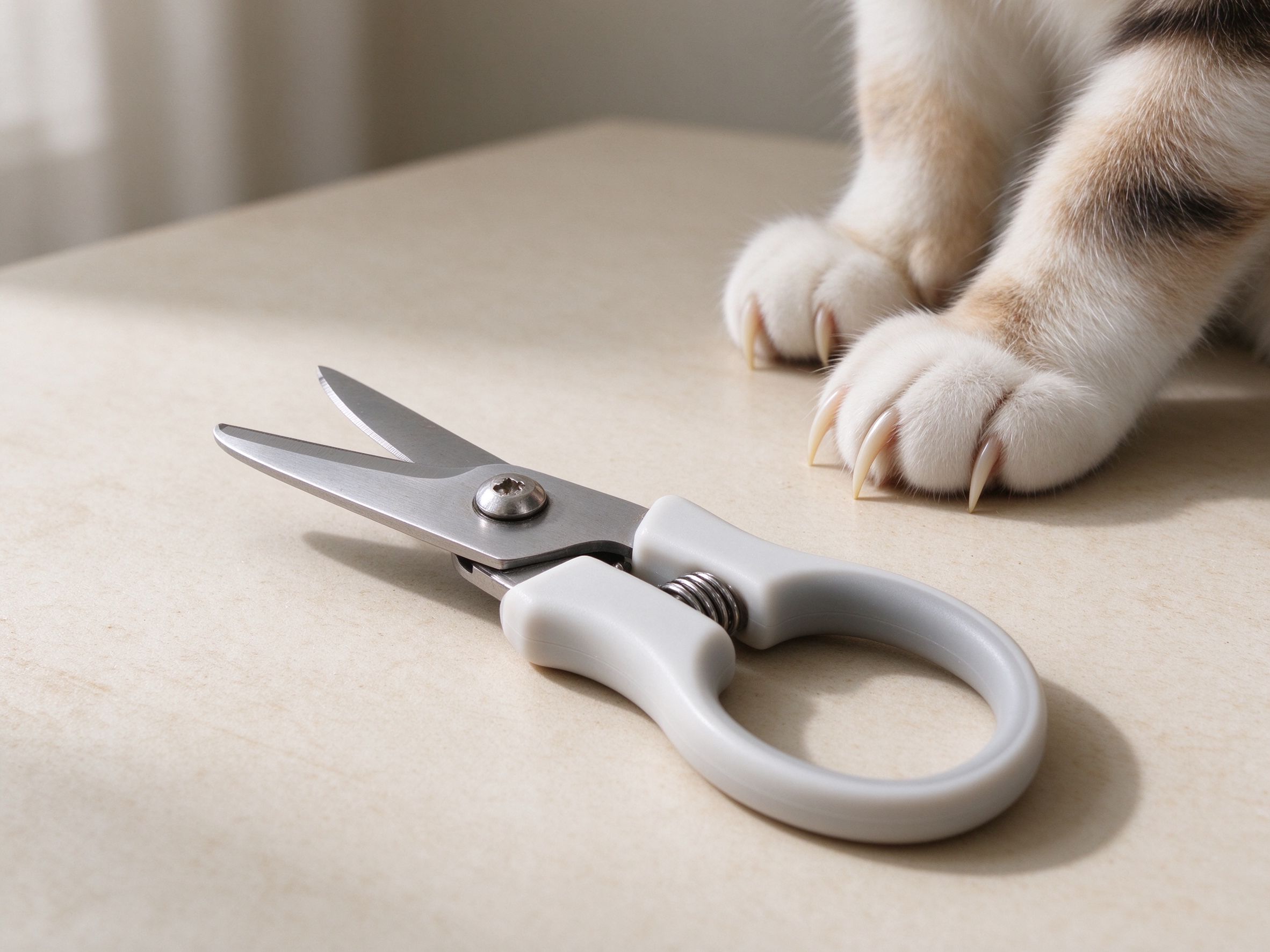 猫指甲剪多久剪一次,剪到血线怎么办