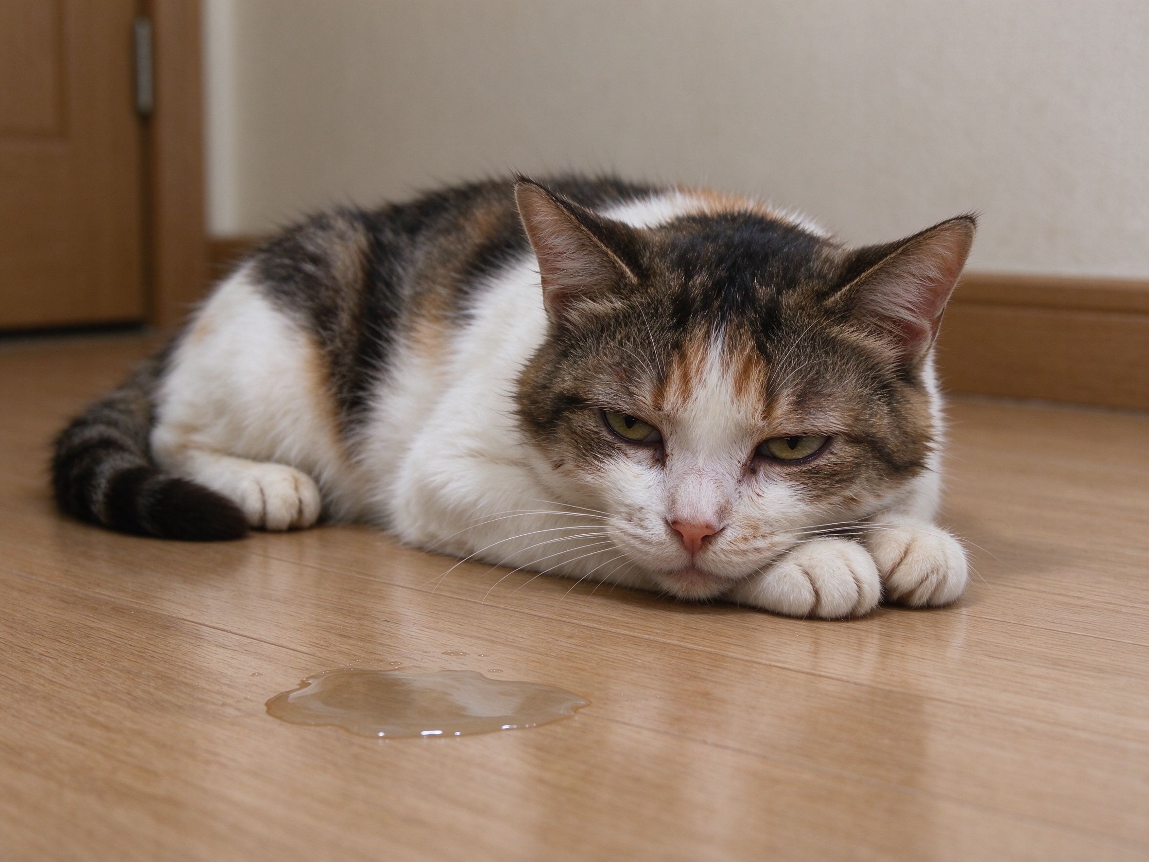 猫频繁呕吐黄水是什么原因,要不要紧