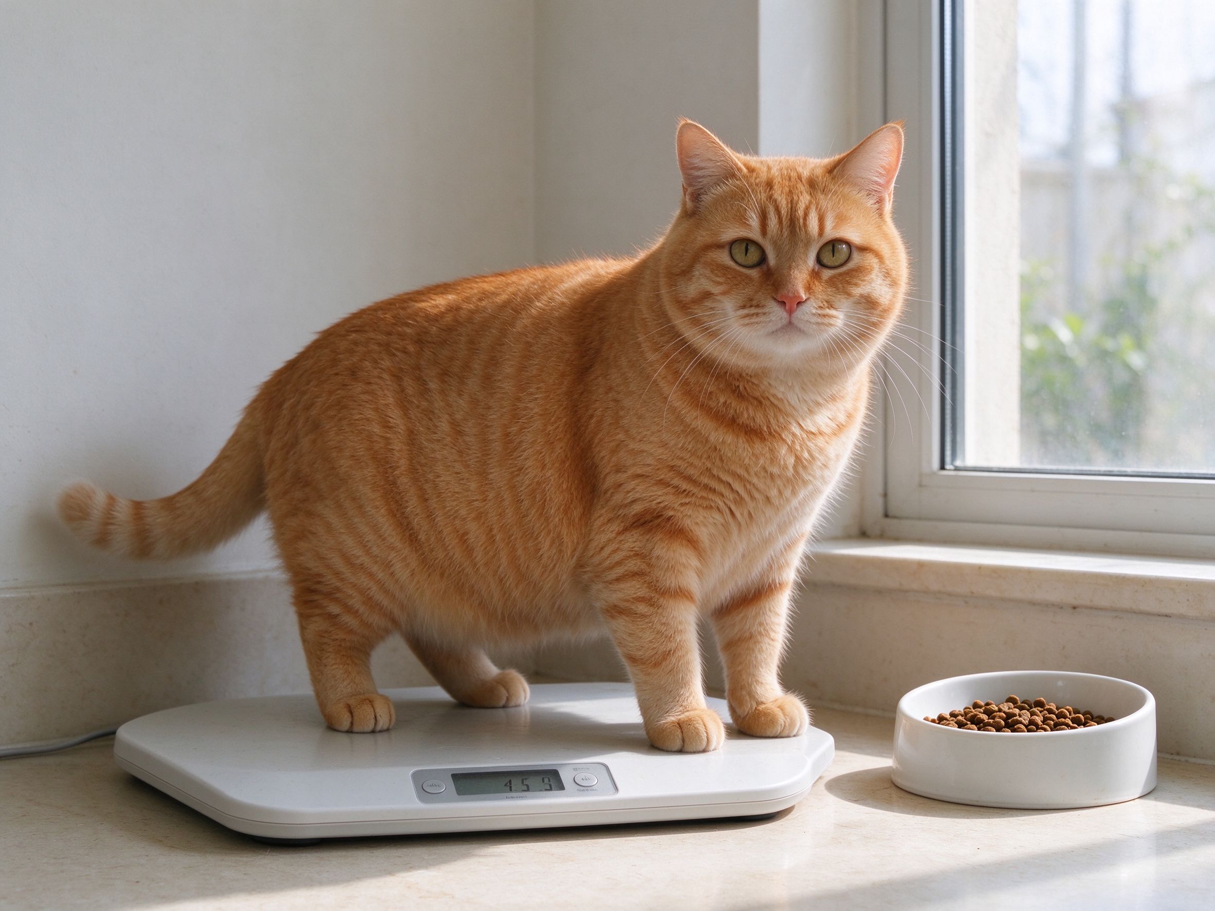 猫咪发胖怎么办,怎么定量喂减肥