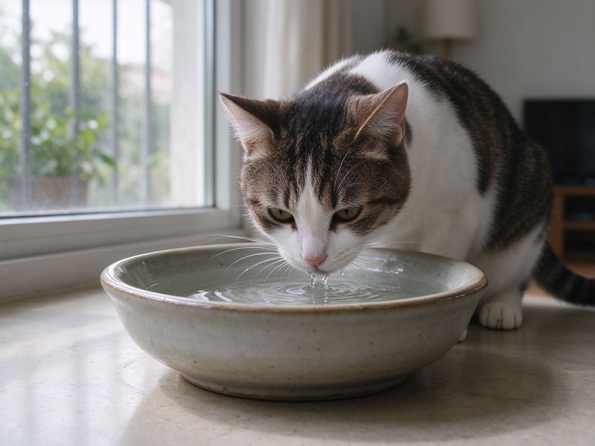 猫一天喝多少水正常?新手怎么判断猫咪是不是缺水