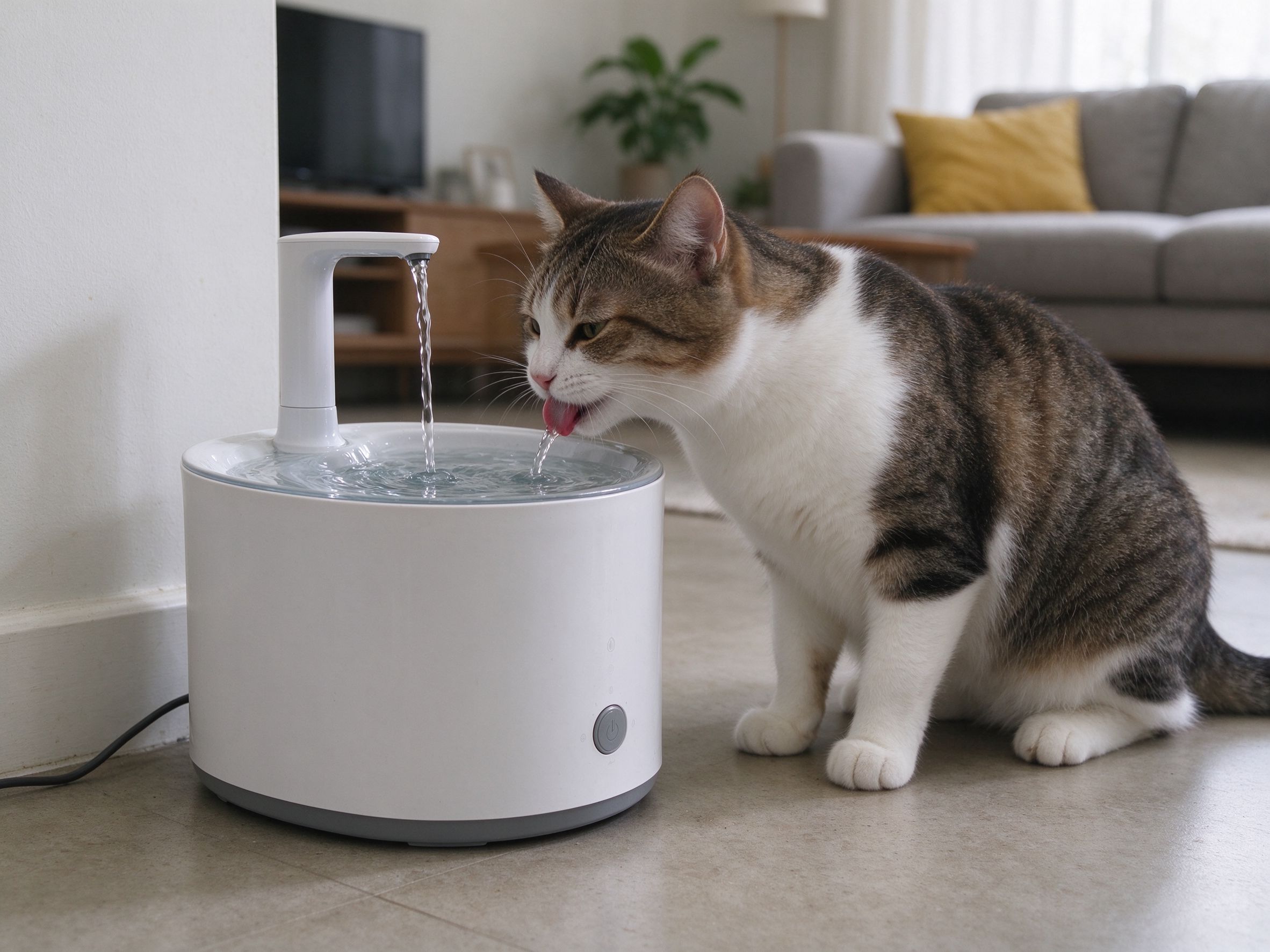 猫咪饮水机有没有必要买,流动水和静水碗怎么选
