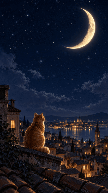 高清可爱橘猫图片合集，圆脸橘猫壁纸