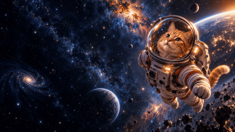 高清可爱橘猫图片合集，圆脸橘猫壁纸
