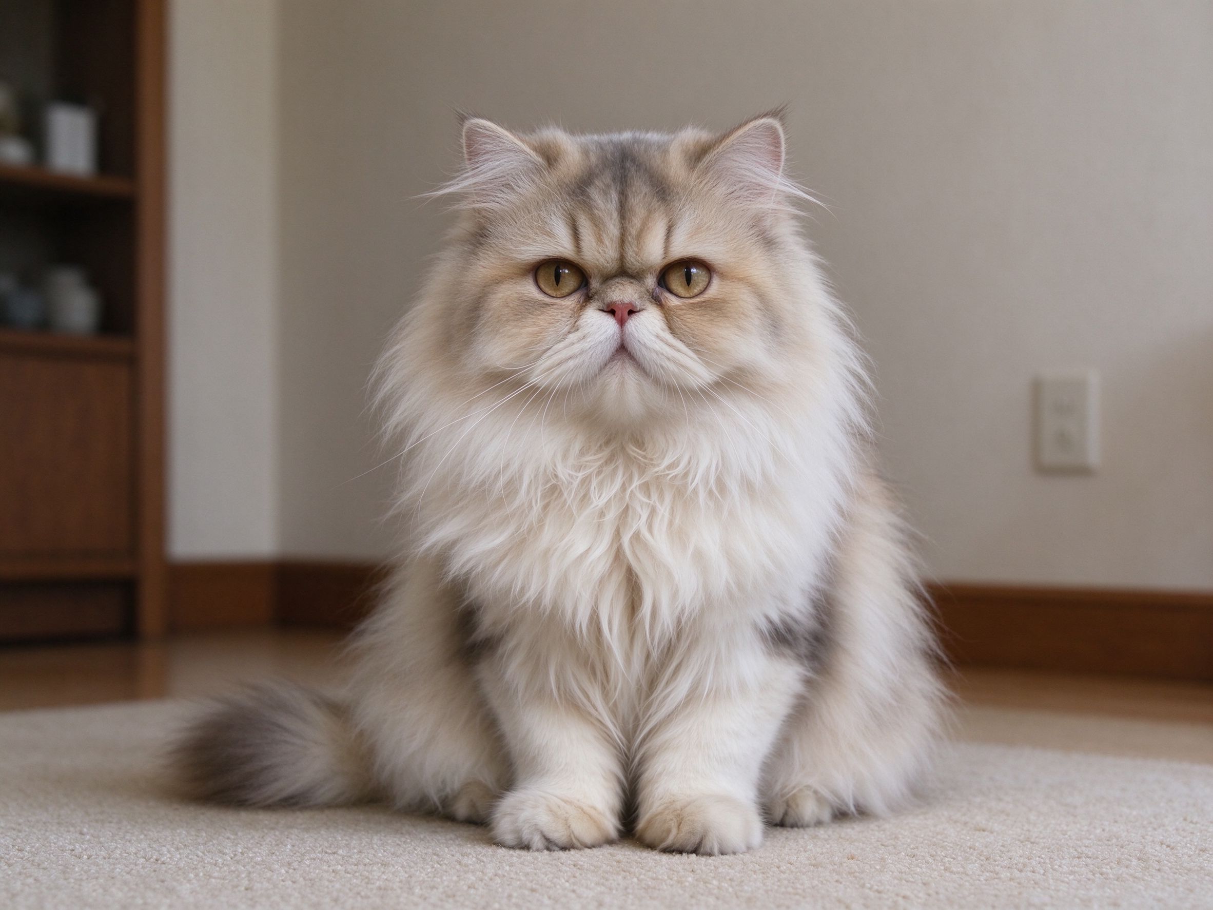 波斯猫/异国短毛猫面部护理要注意什么