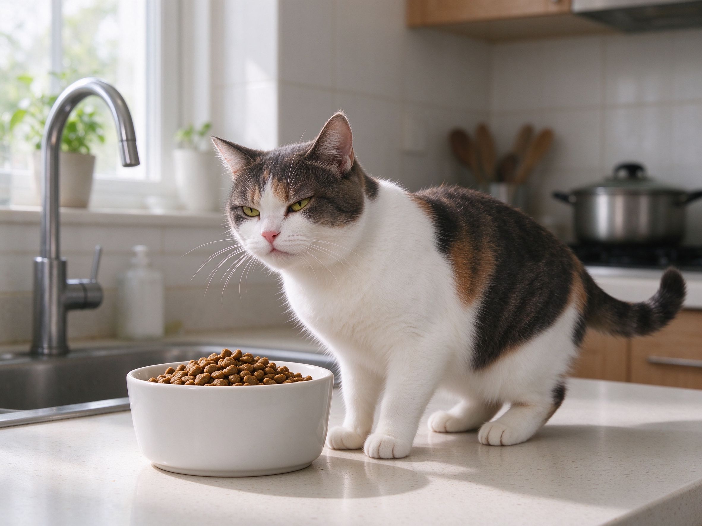猫咪挑食不肯吃饭怎么办,要不要强行换粮