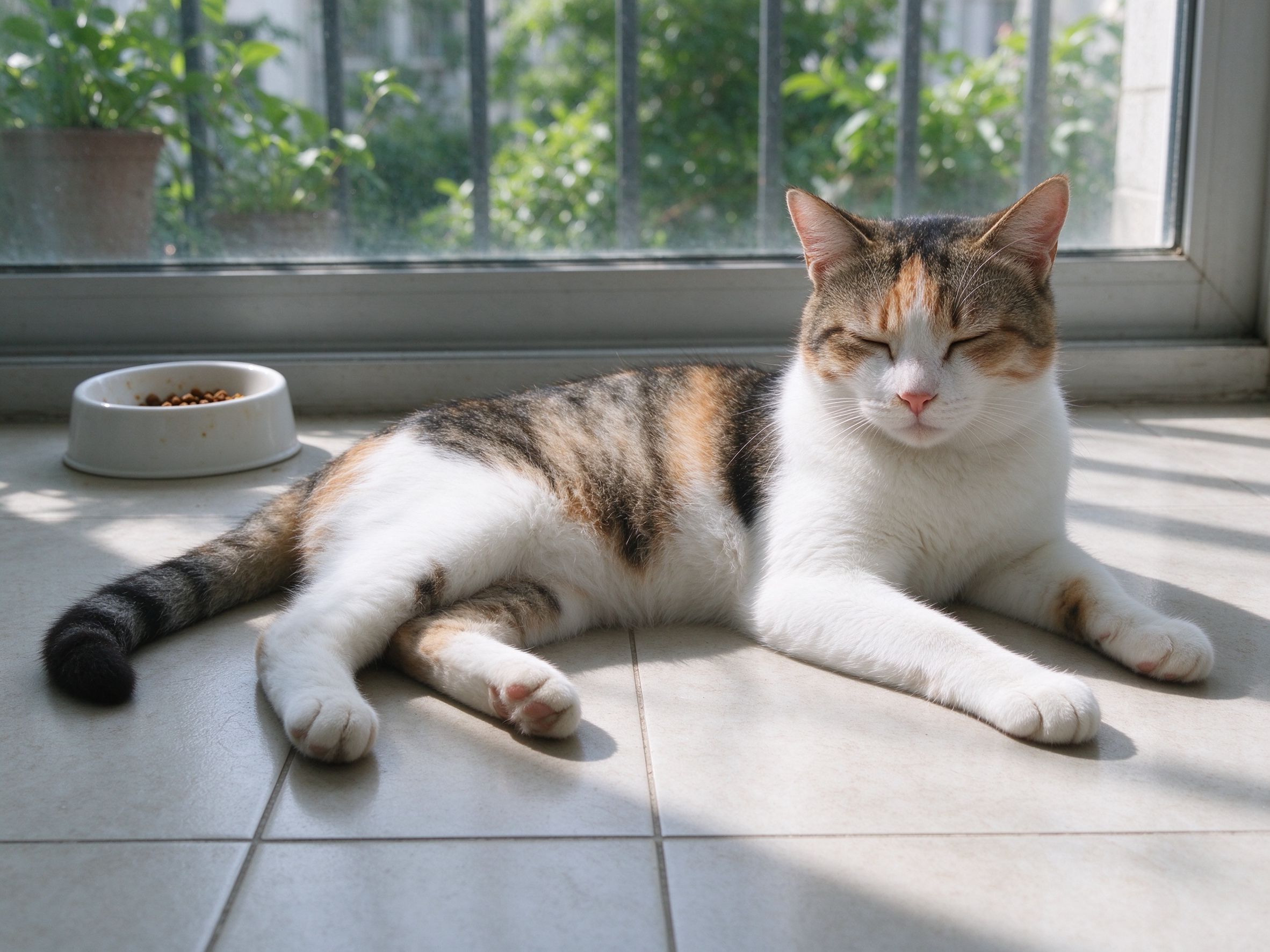 夏天和冬天猫咪食量不一样正常吗